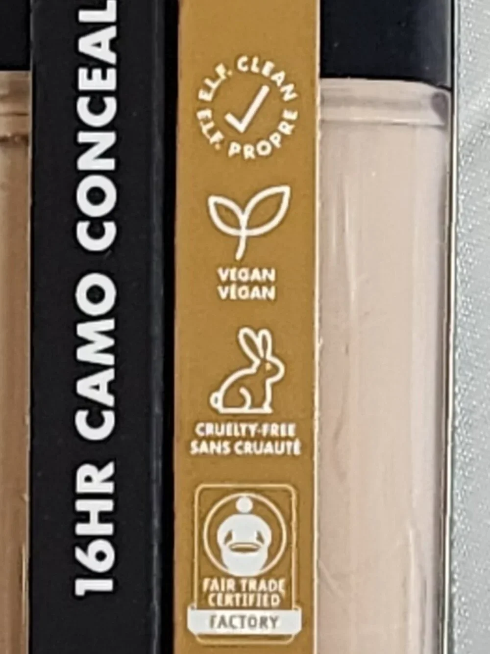 E.L.F. 16HR Camo Concealer .2fl oz. Full Coverage Matte Finish Medium Sand 3CT